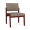 Lesro Lenox Armless Guest Chair, 22.5 in W 26 in L 31.5 in H LW1102 - alternate 1